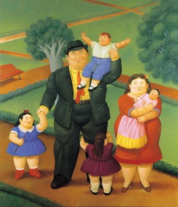 Fernando Botero, Grande famiglia